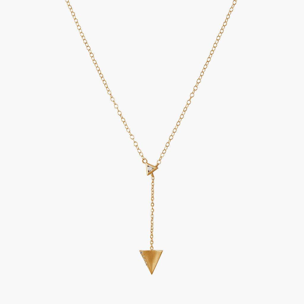 Triangle Drop Necklace
