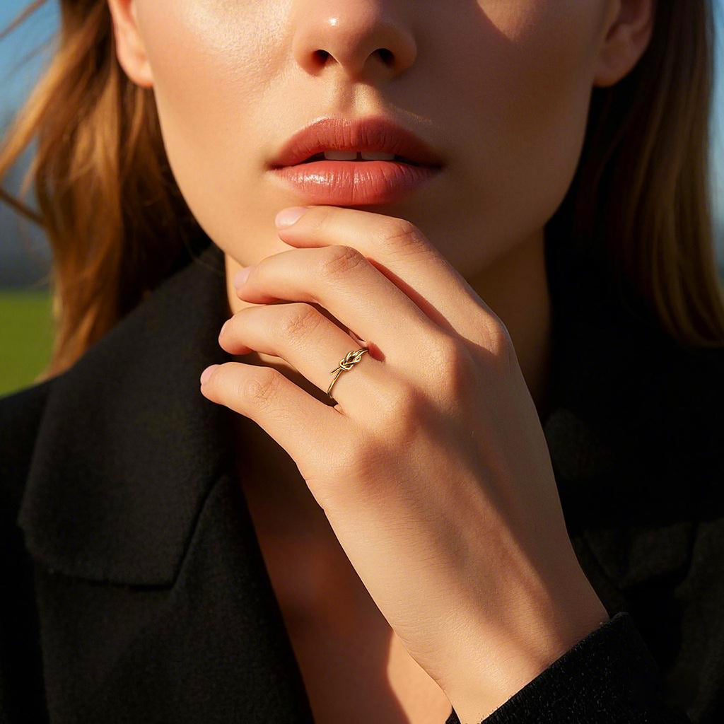 Infinity Love Knot Ring
