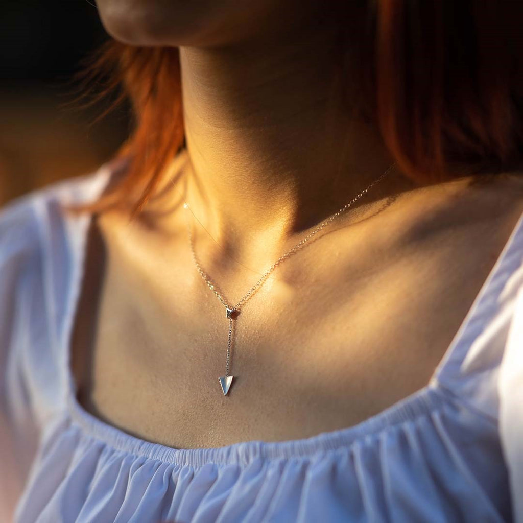 Triangle Drop Necklace