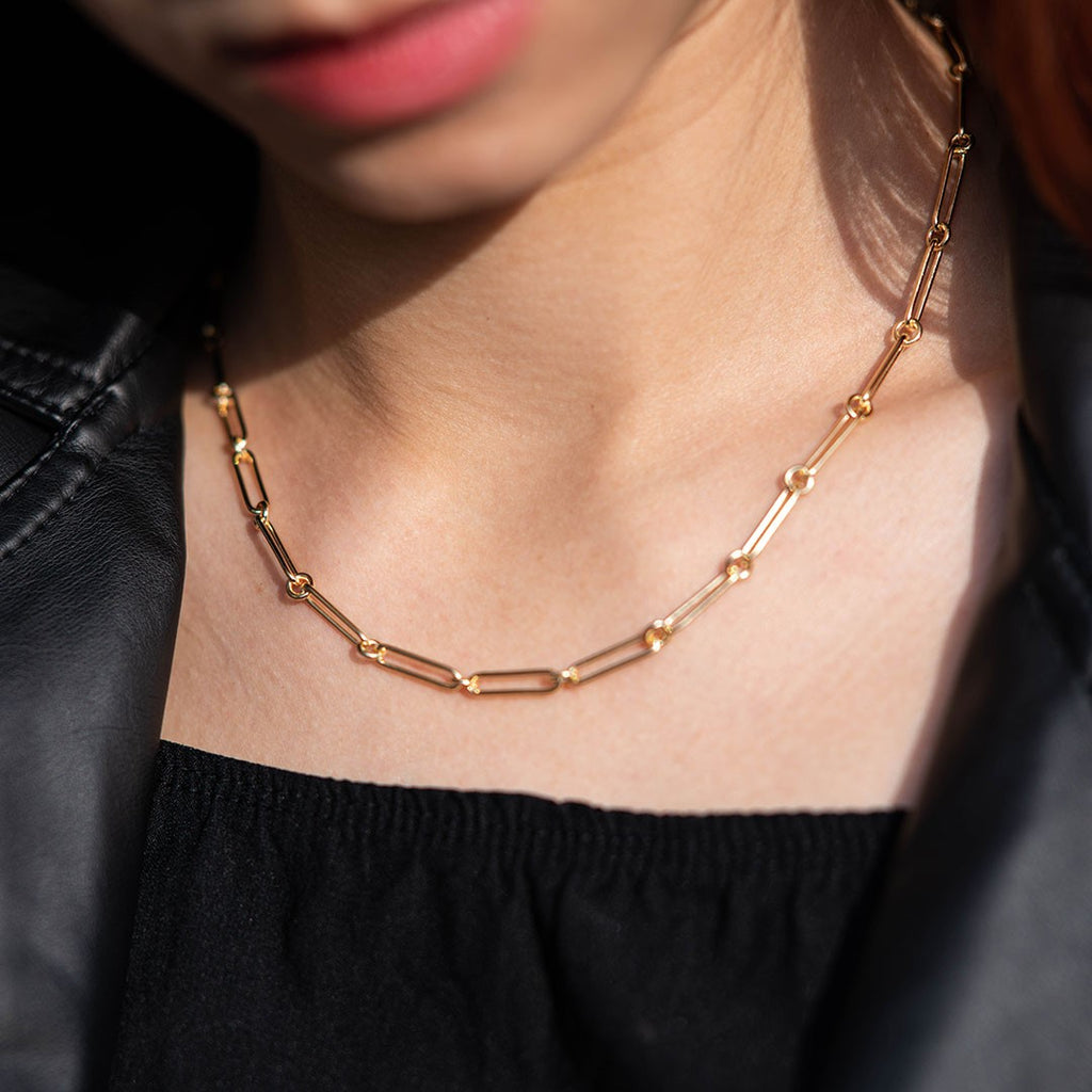 Paperclip Chain Necklace