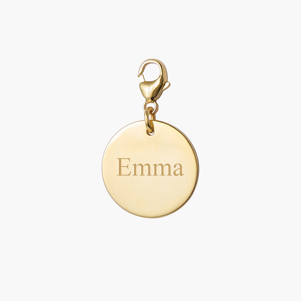 Custom Name Charm Pendant