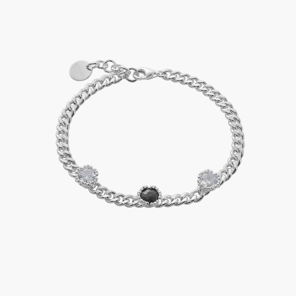 Gemstone Charm Bracelet