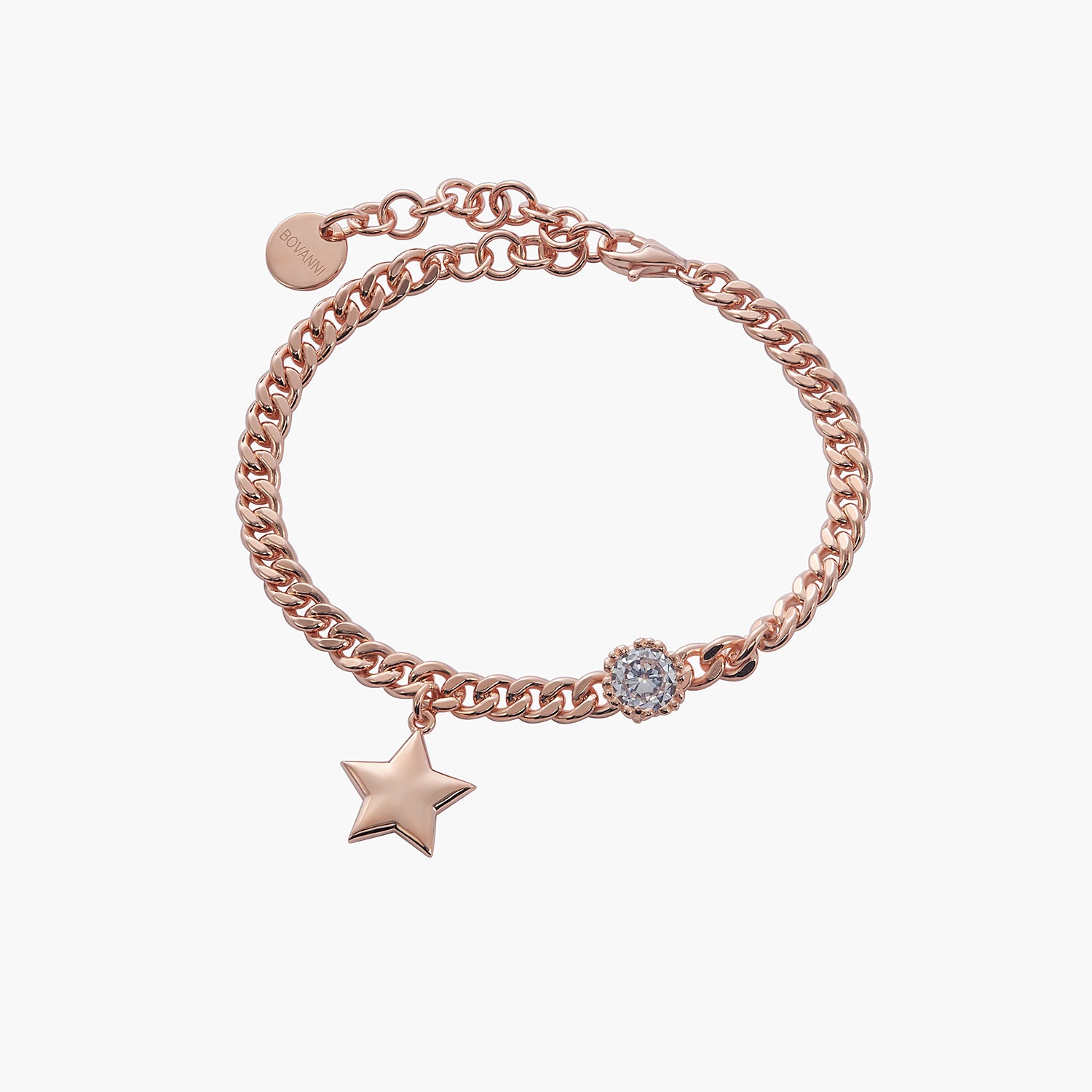 Star & Gemstone Charm Bracelet