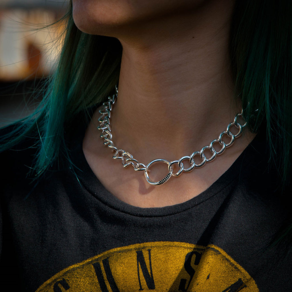 Punk Exaggerated Chain Necklace