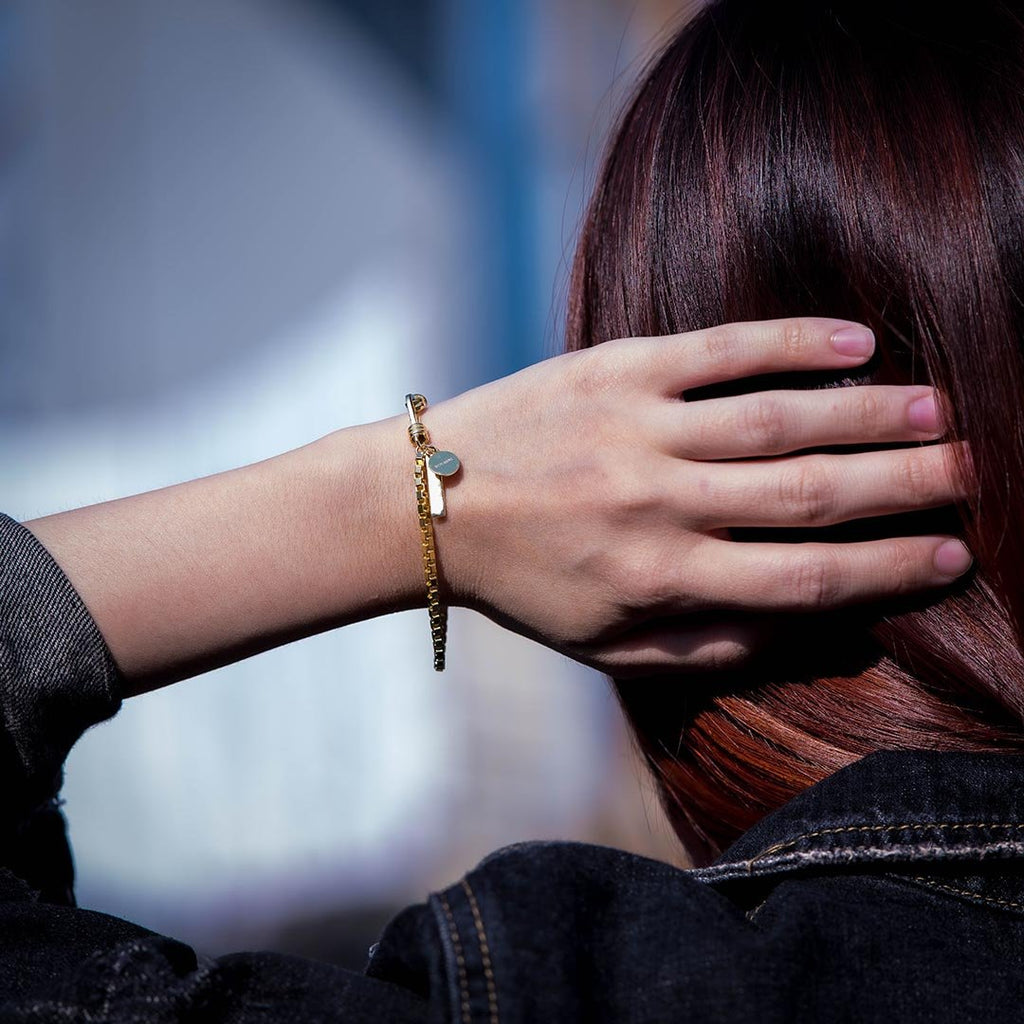 Cube Chain Bracelet