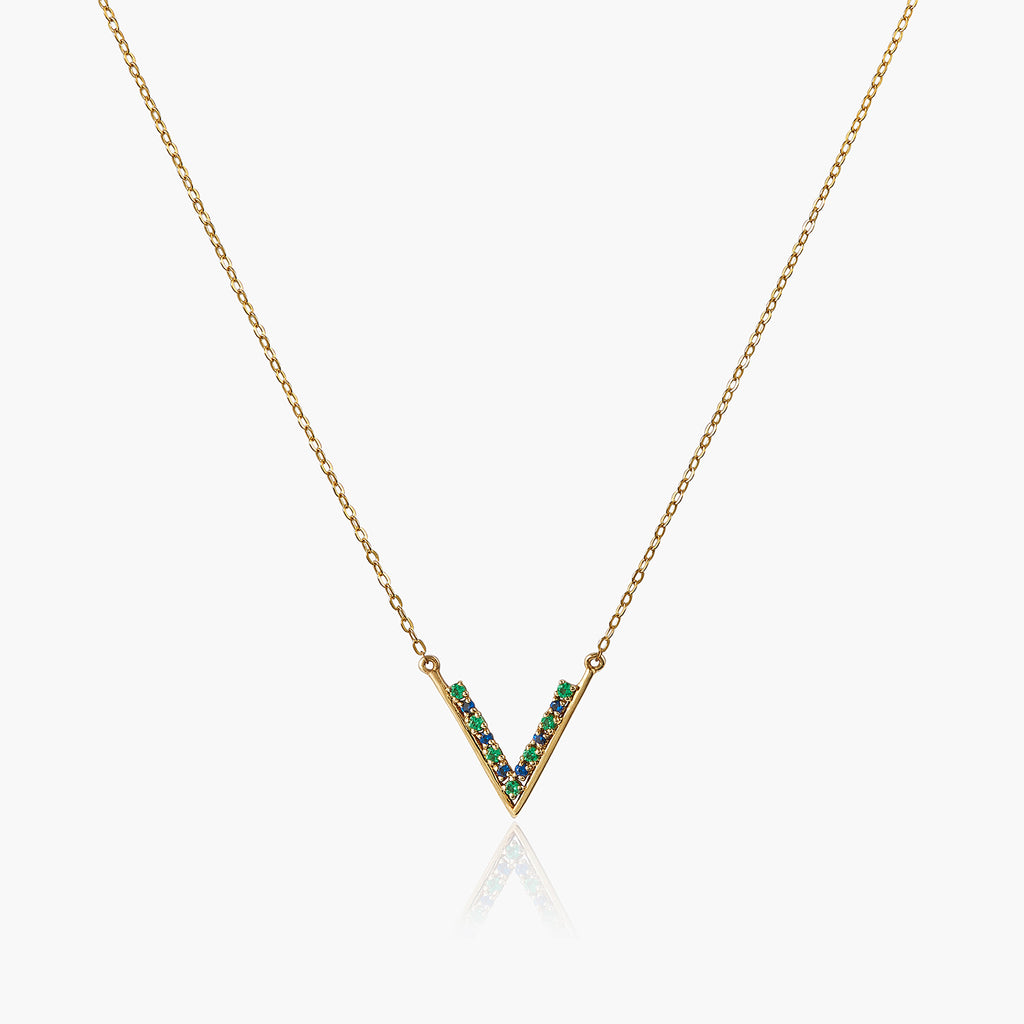 Bleu-vert Necklace