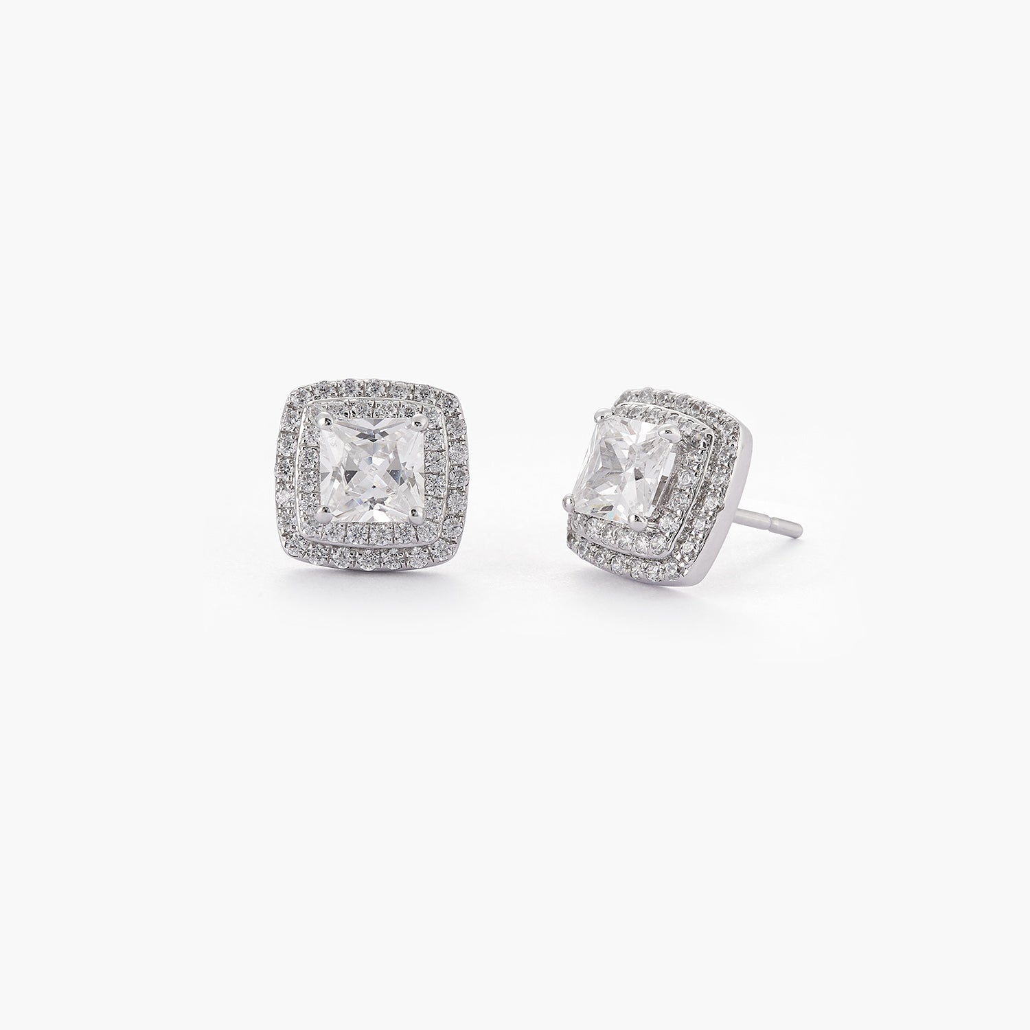 Square Stud Earrings