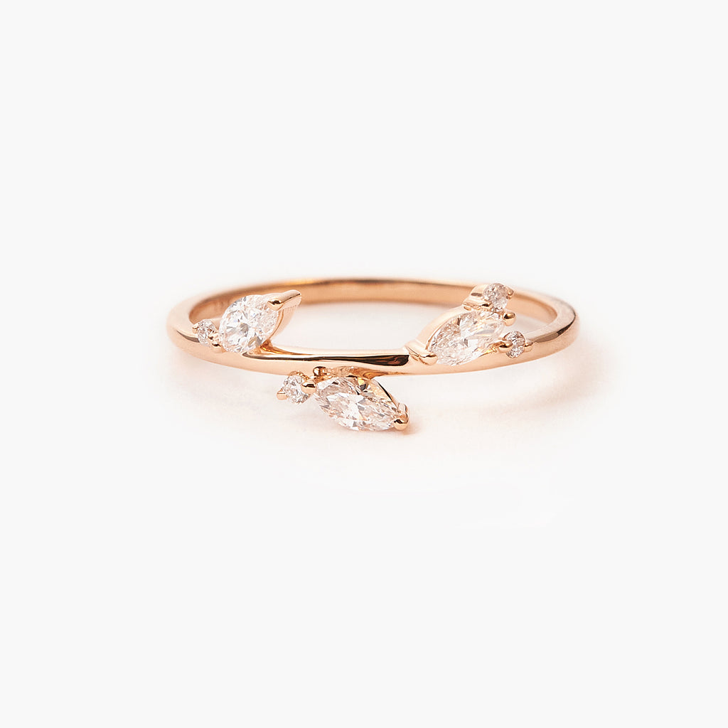 Simplicity By The Bushel Ring In Diamond