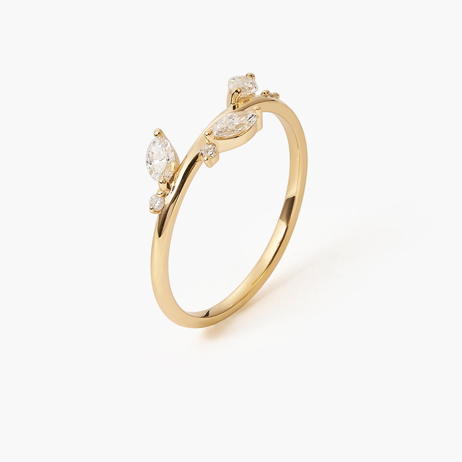 Simplicity By The Bushel Ring In Diamond