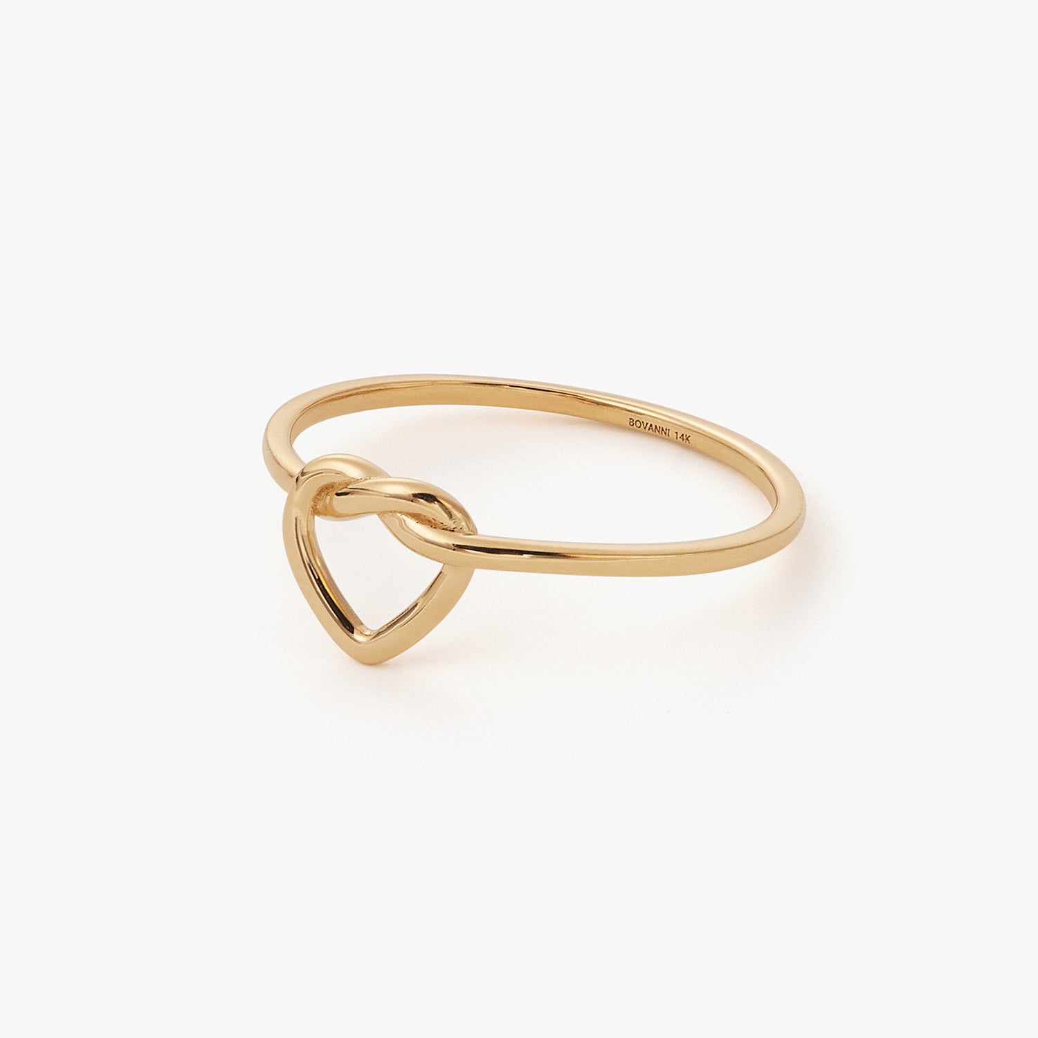 ASOS DESIGN 14k gold plated ring with engraved heart design