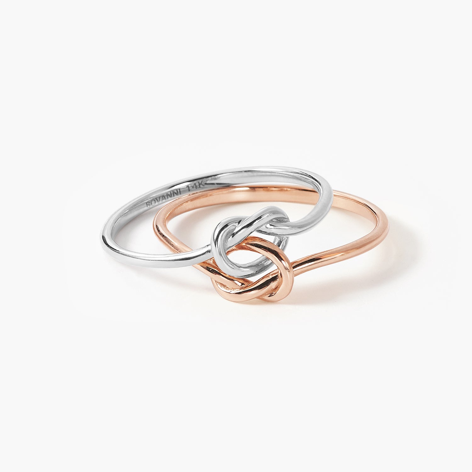 Open Double Heart Knot Promise Ring – .925 Sterling Silver Toe Ring, Sizes 3-10