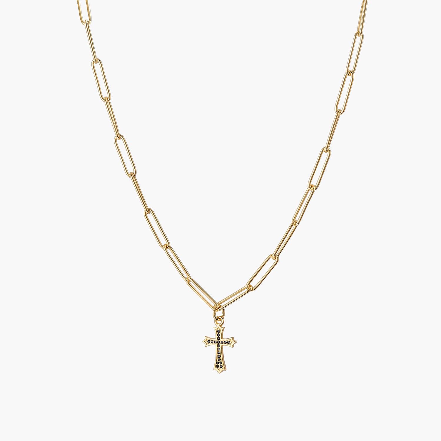 Patonce Cross Necklace