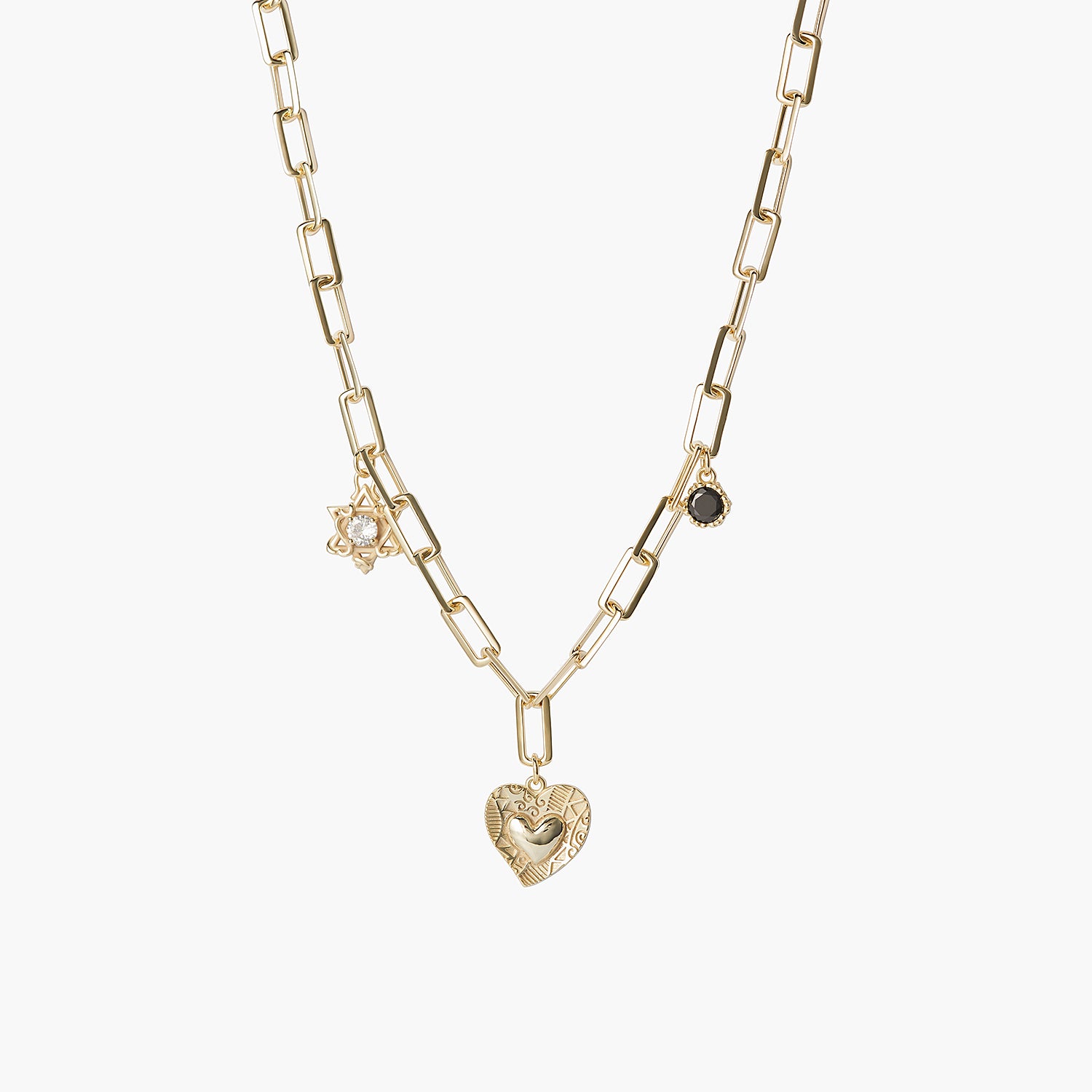 Graffiti Love Charm Necklace