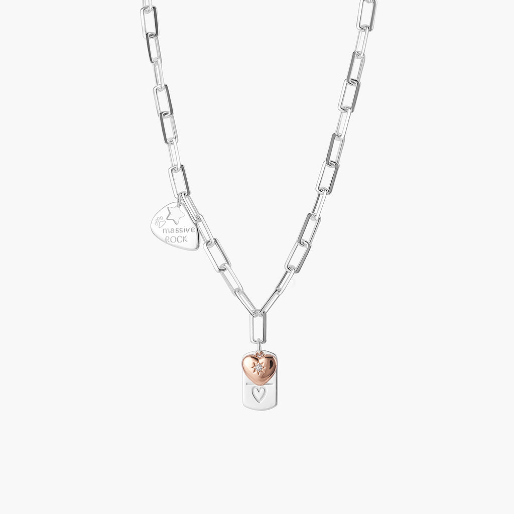 You + Me Charm Necklace