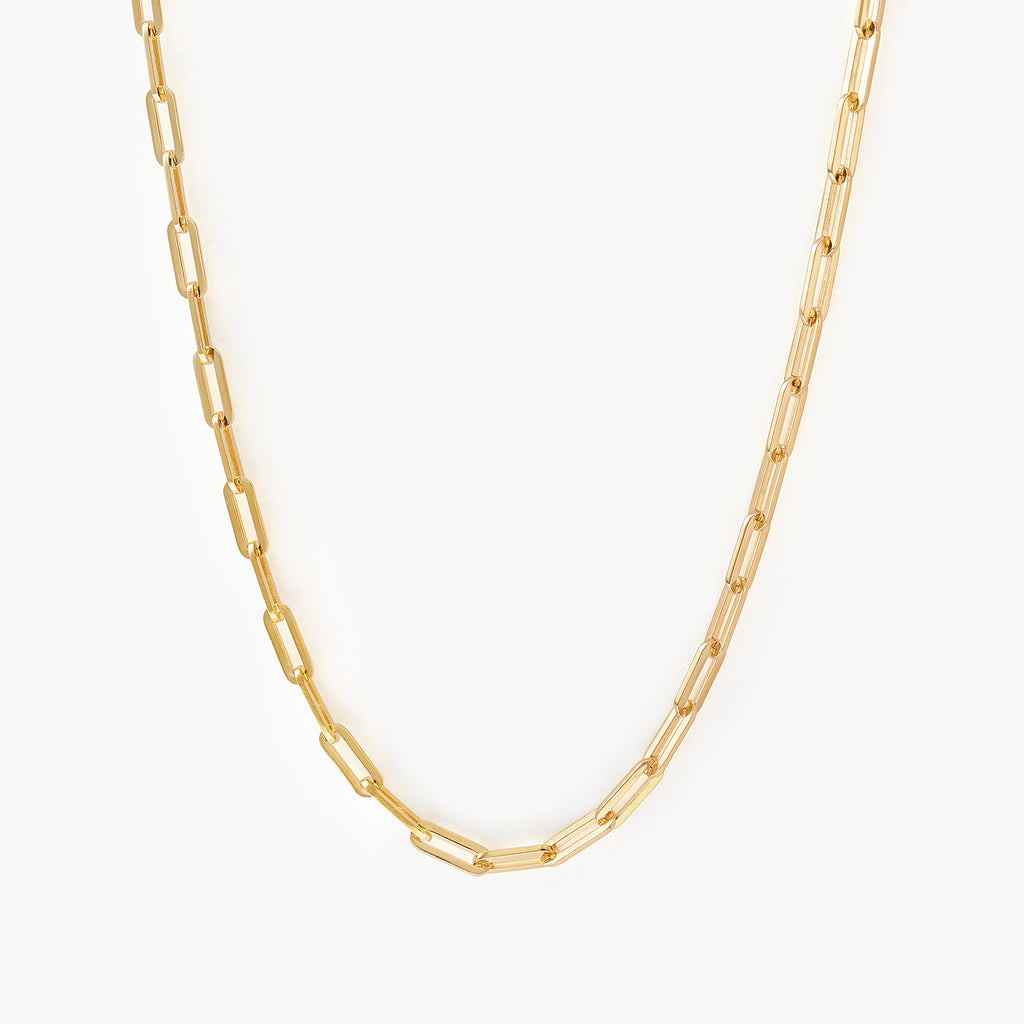 Oval Link Chain Necklace
