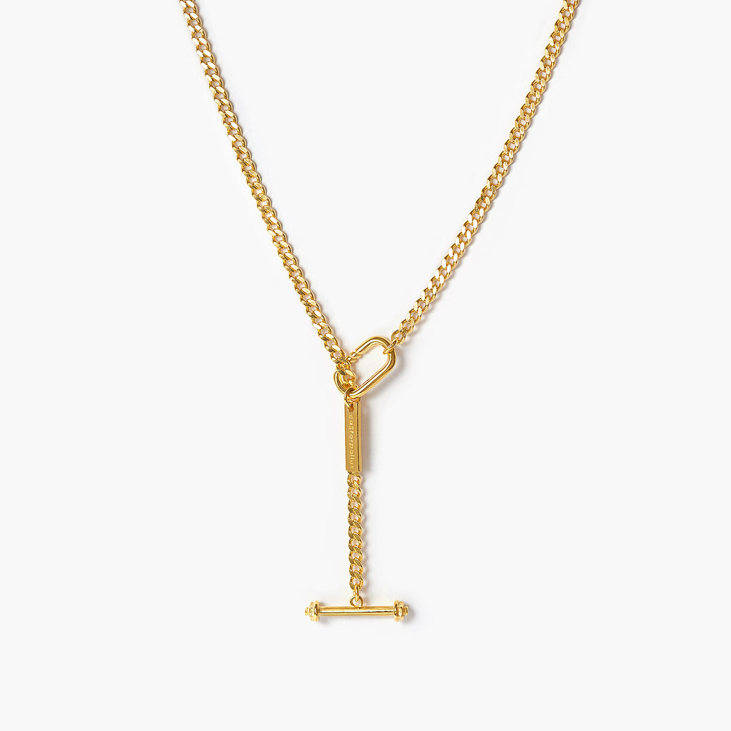 OI buckle Cuban Curb Chain Necklace