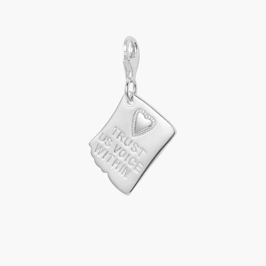 The Voice Within Charm Pendant