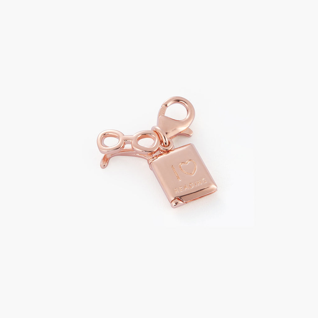 I Love Reading Charm Pendant