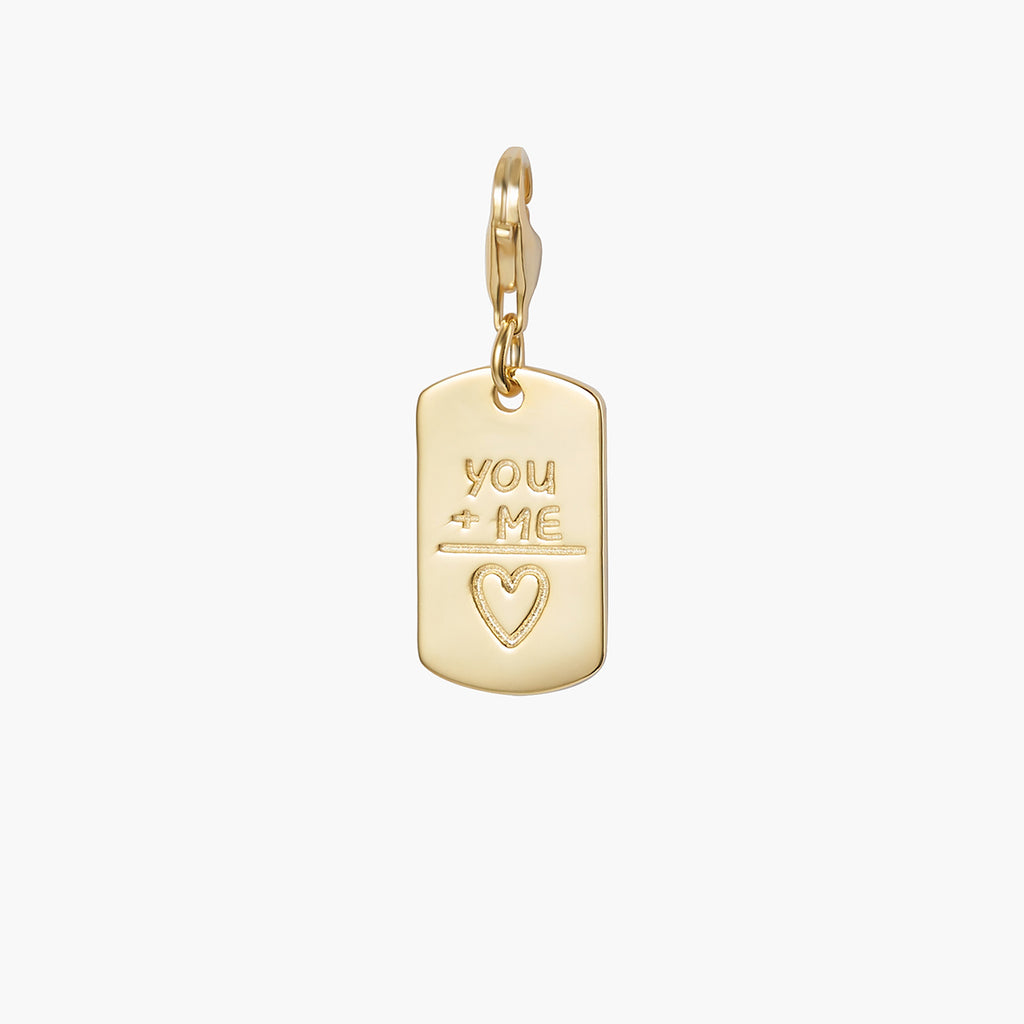 You + Me Charm Pendant