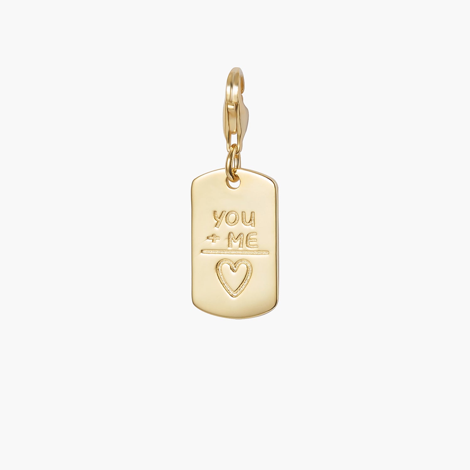 You + Me Charm Pendant