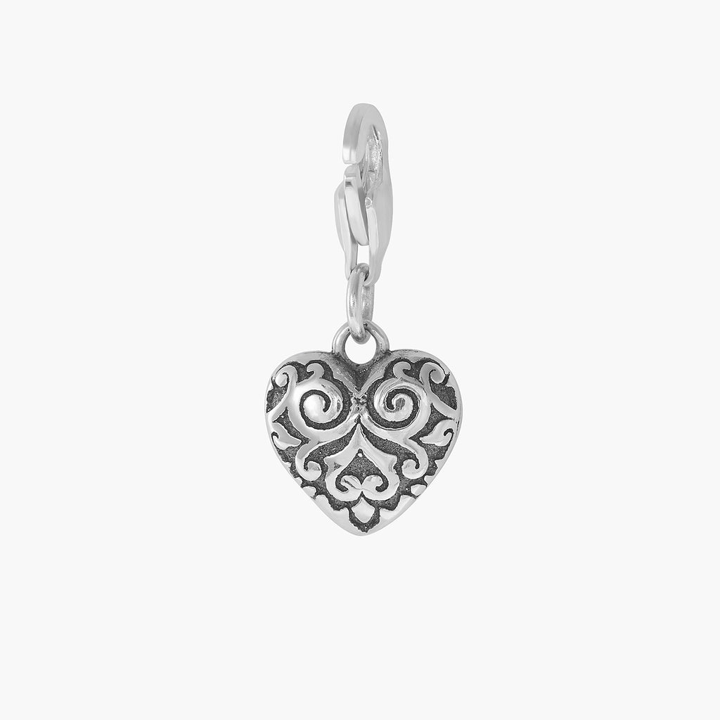 Floral Heart Pendant