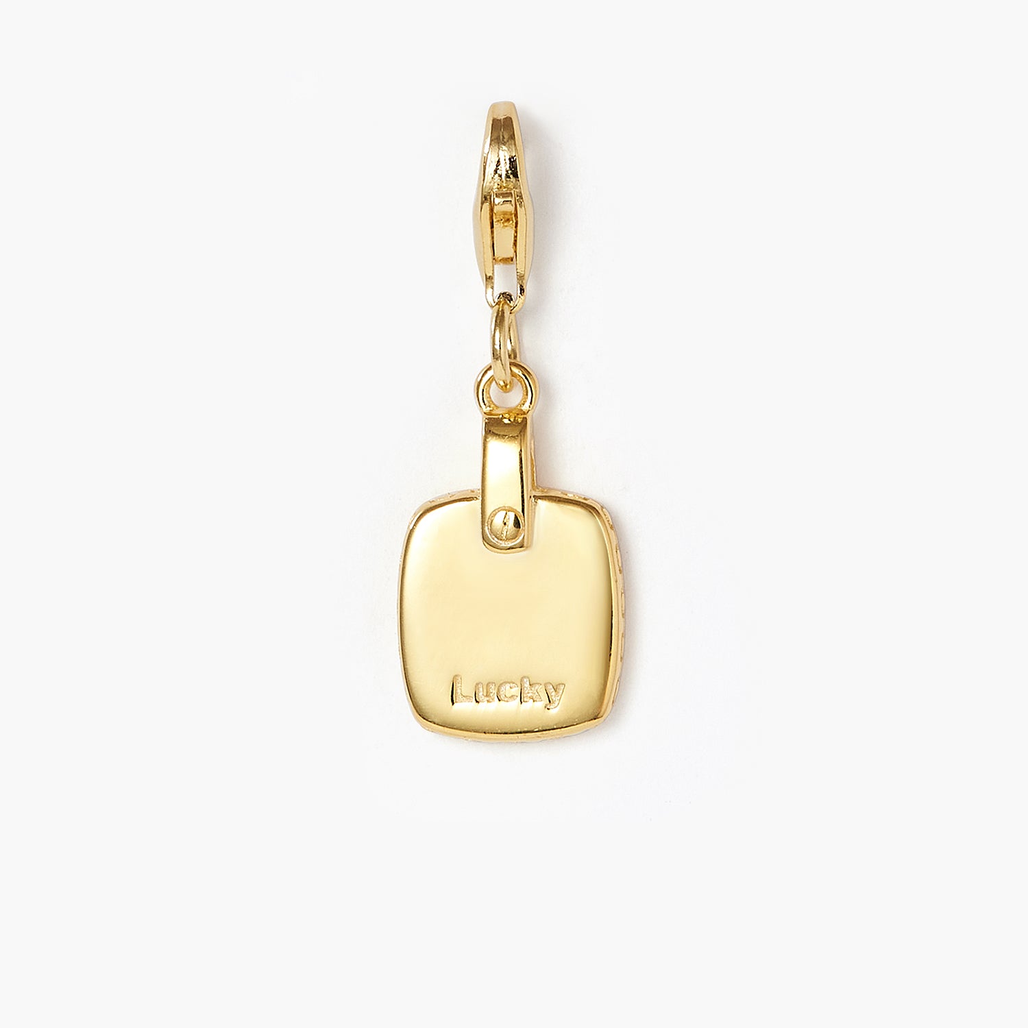 [-50%] Classic Lucky Solid Arc Square Pendant